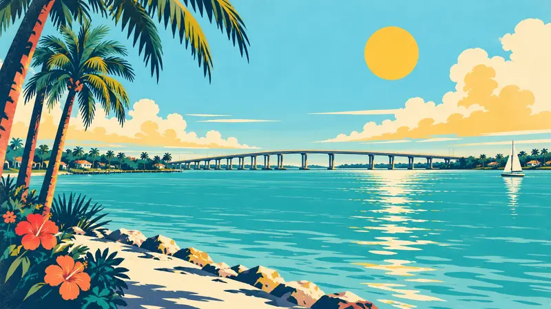 North Fort Myers postcard